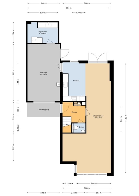 mediumsize floorplan